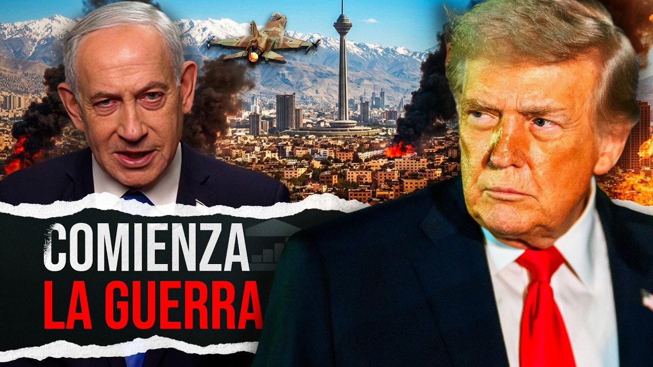 ATAQUE MASIVO de EEUU e ISRAEL contra IRÁN: ¿Comienza una nueva GUERRA? @visualpolitik
