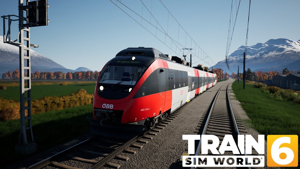 ÖBB 4024 Bludenz to Bregenz Hafen - Train Sim World® 6