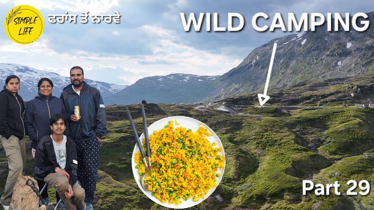 Wild Camping in Norway | France 🇫🇷 to Norway 🇳🇴 | Road Trip | Part 29 |a Simple Life