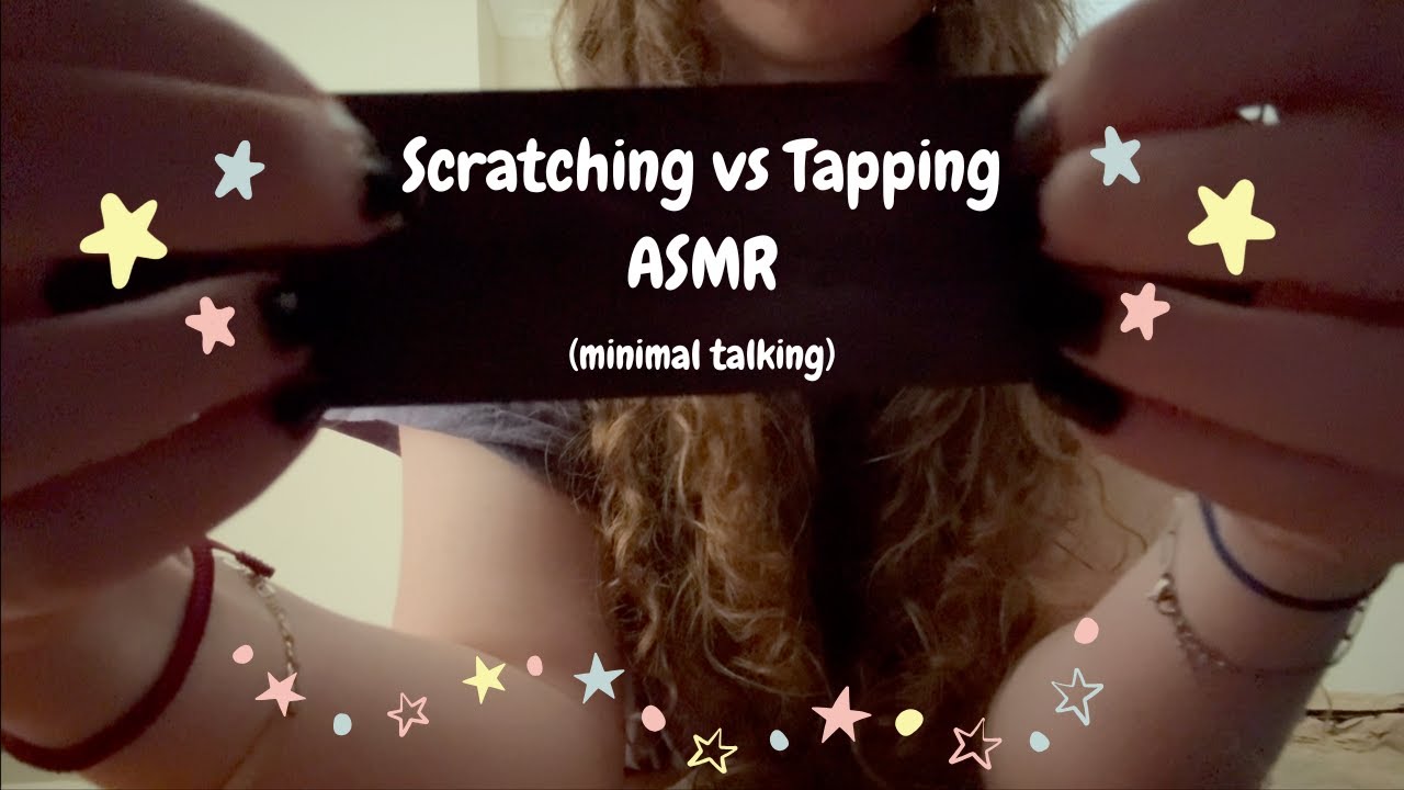Scratching vs Tapping ASMR | Minimal Talking, Textured Sounds & Triggers