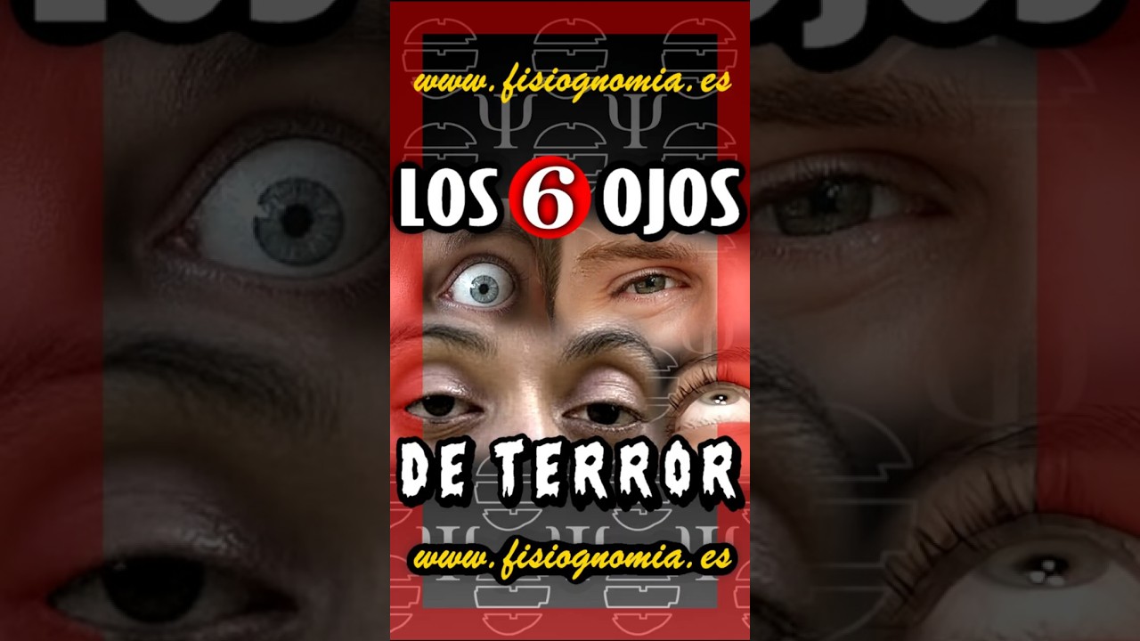 🆘 ATROCIDAD en los OJOS - Criminolog&iacute;a Facial 2025