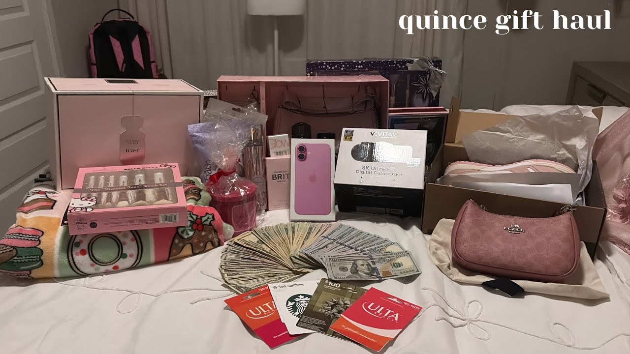 quinceañera gift haul ☆