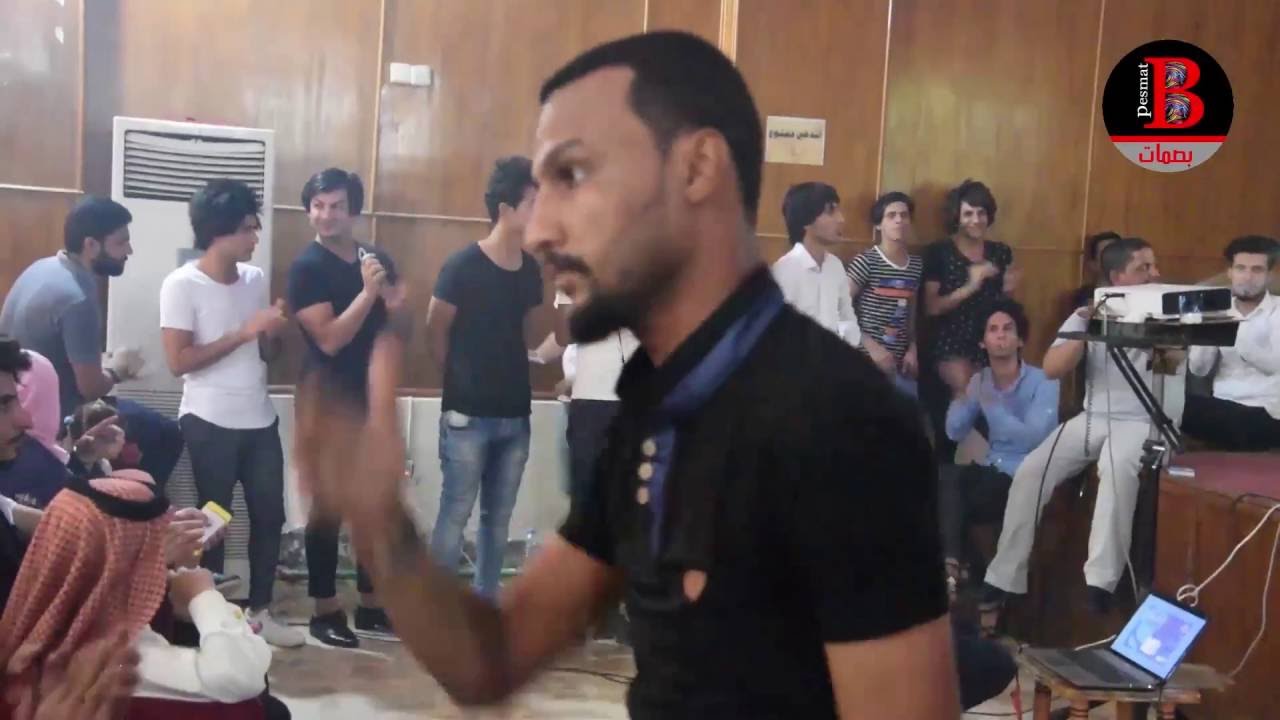 زلزال المنصة الشاعر علاء العيساوي مهرجان بصمات الاول