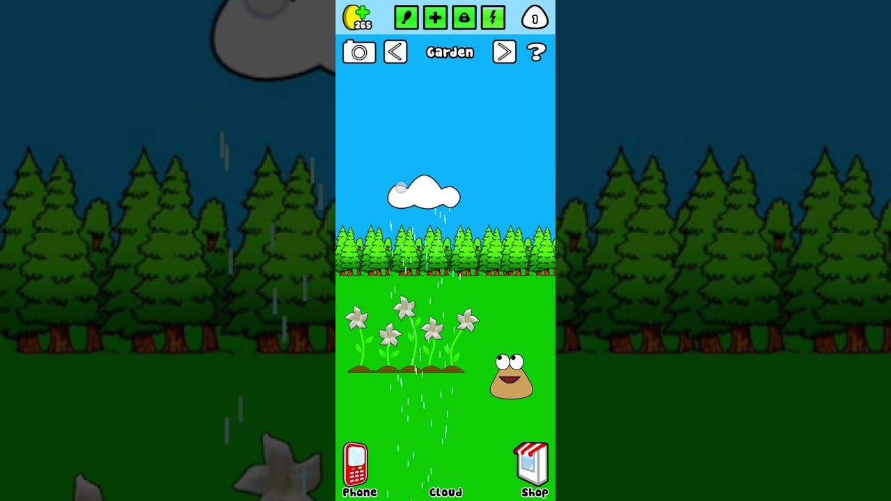 Feed PouClean PouPut Pou to sleepPlay mini-games to earn coinsCustomize Pou