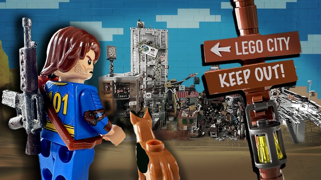 I built a Lego Fallout City [Full Video]