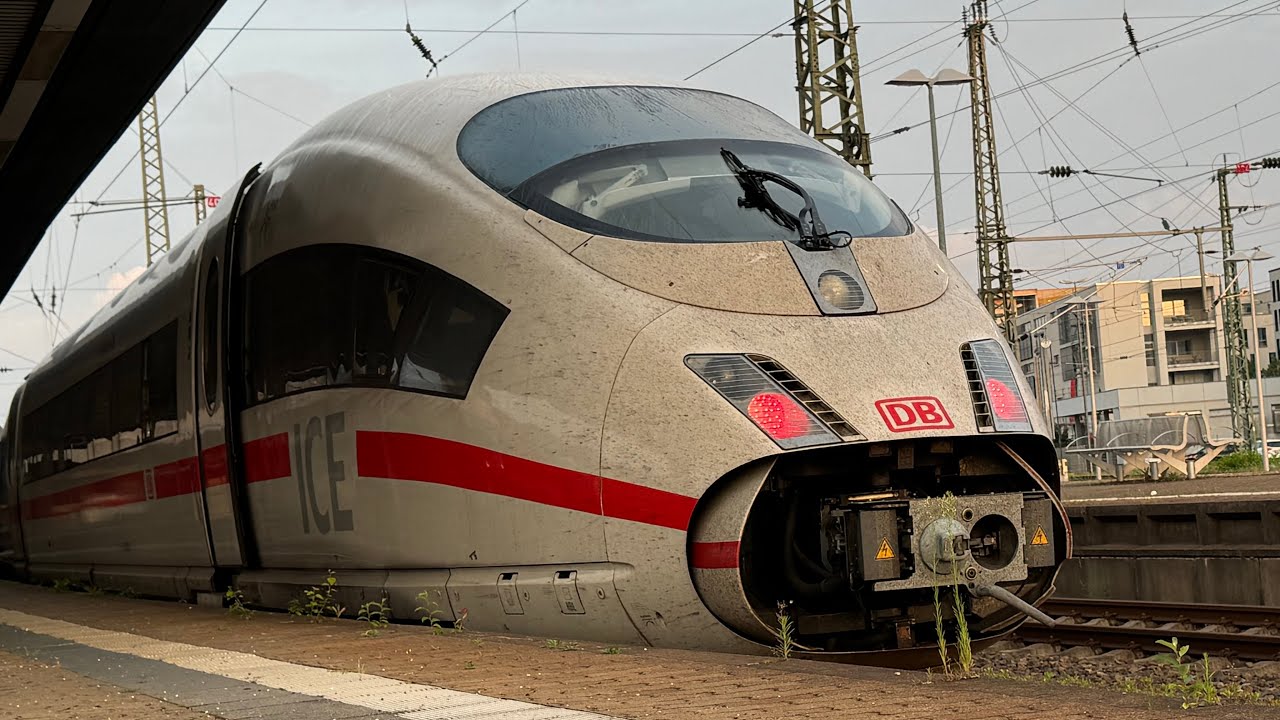 Eisenbahnverkehr in Saarbrücken Hauptbahnhof am 07.08.2024