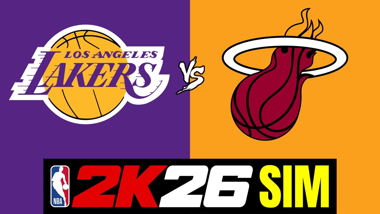 Lakers vs Heat -  FULL GAME SIM | NBA Simulation (3/19)