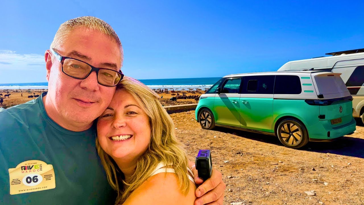 Look who flew in to join me in Morocco!