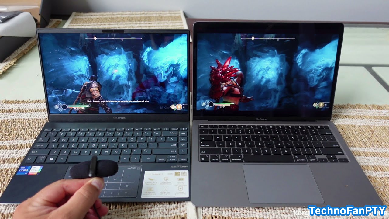 Asus Zenbook 13 UX325 Amoled vs Macbook Air M1