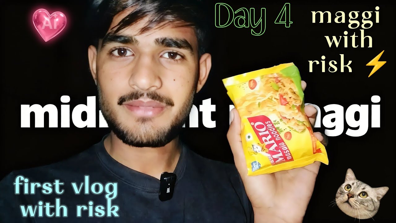 Midnight Maggi at 12 AM 😱 | Funny Horror Vlog Gone Wrong! 🍜🔥#MidnightMaggi #12AMChallenge  #horror