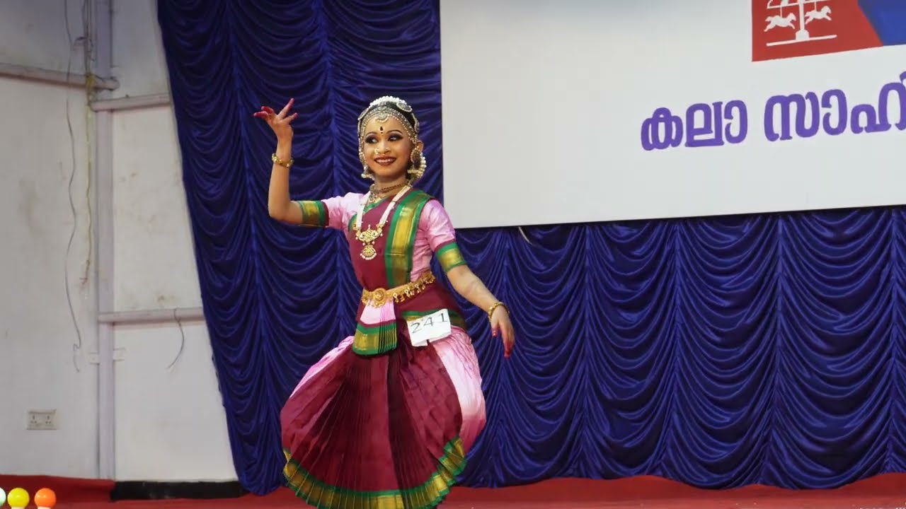 Tripunithura Athachamayam 2024 | Chest no 241 | Stage competitions | Bharathanatyam | Sub Junior |4k