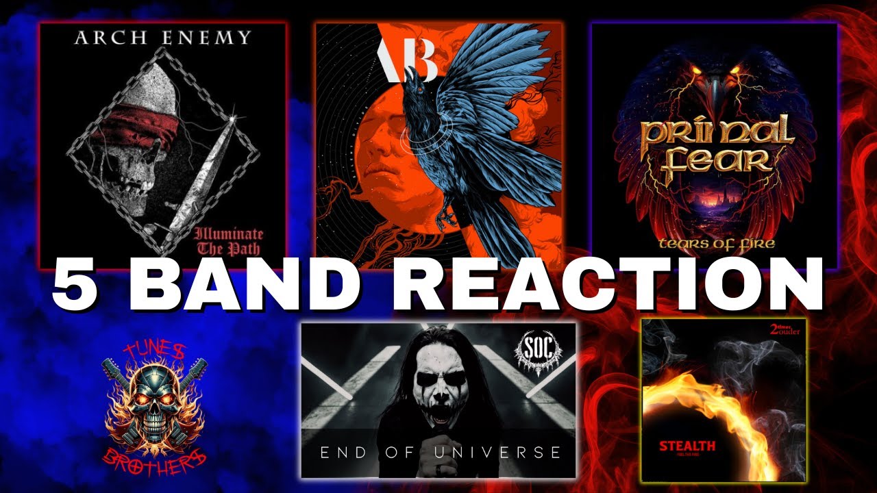 Alter Bridge, Arch Enemy, Primal Fear & More | Tunes Brothers React to Epic Rock & Metal!