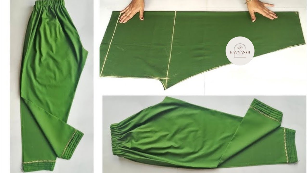 Pant Style Salwar Stitching