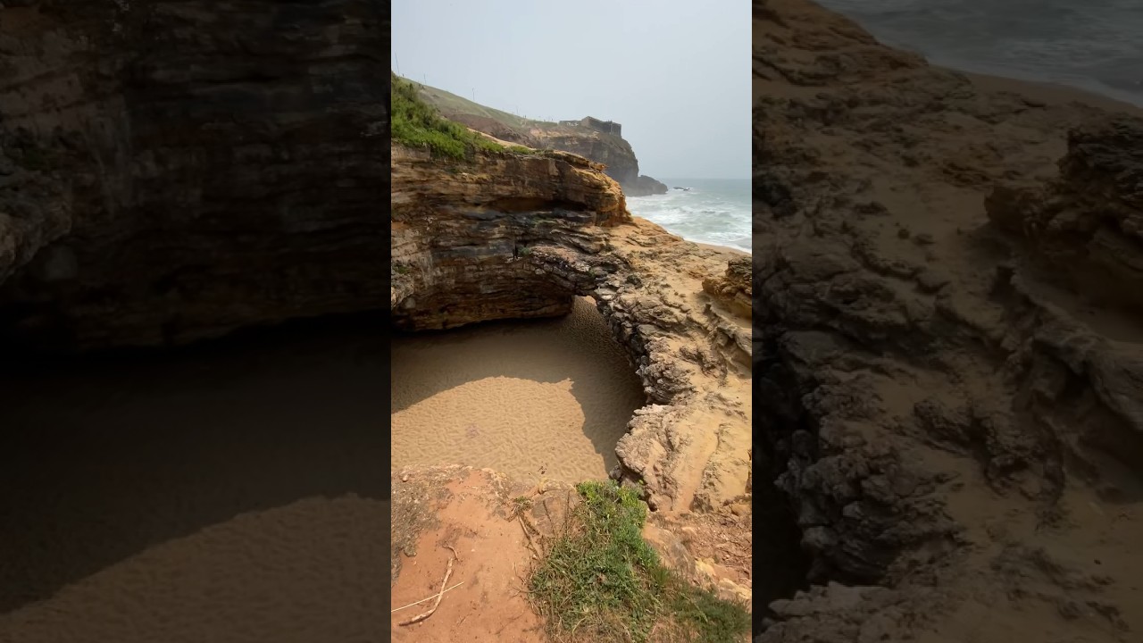 Ocean view in NAZARE PORTUGAL the biggest waves! #beautifulview #nazareportugal #oceanview