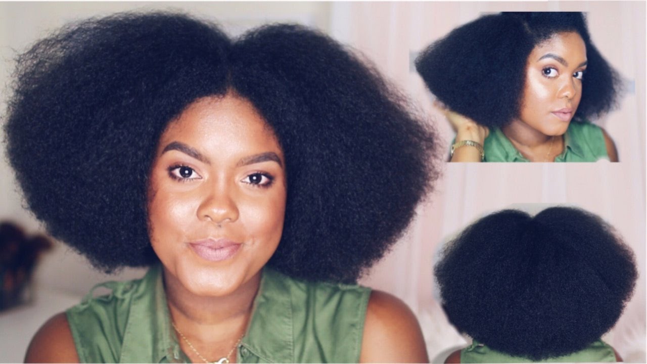 Blowout & Trim | How To Cut & Shape Natural Hair