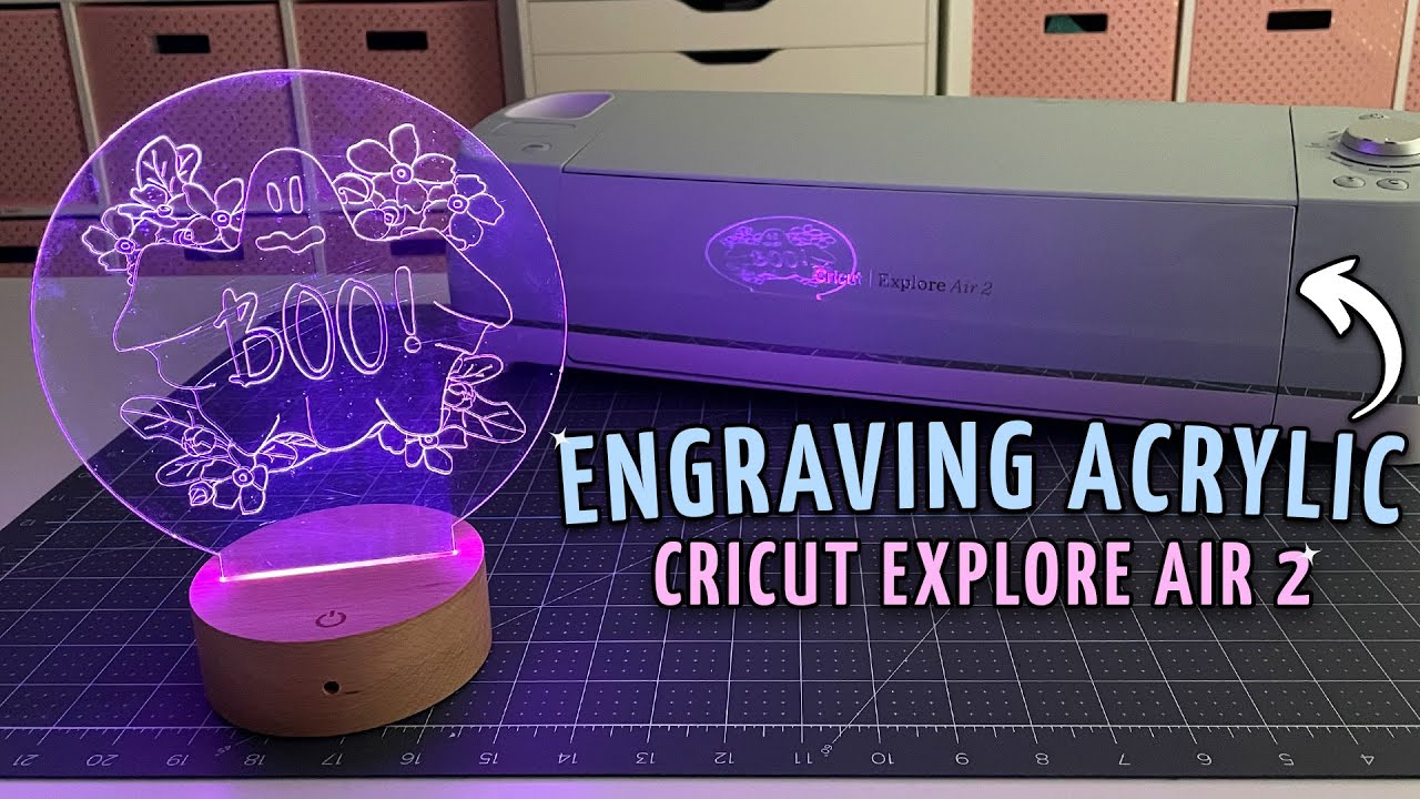Вы можете ЭТО сделать с помощью Cricut Explore Air 2? Учебное пособие по гравировке акрила с Cric...