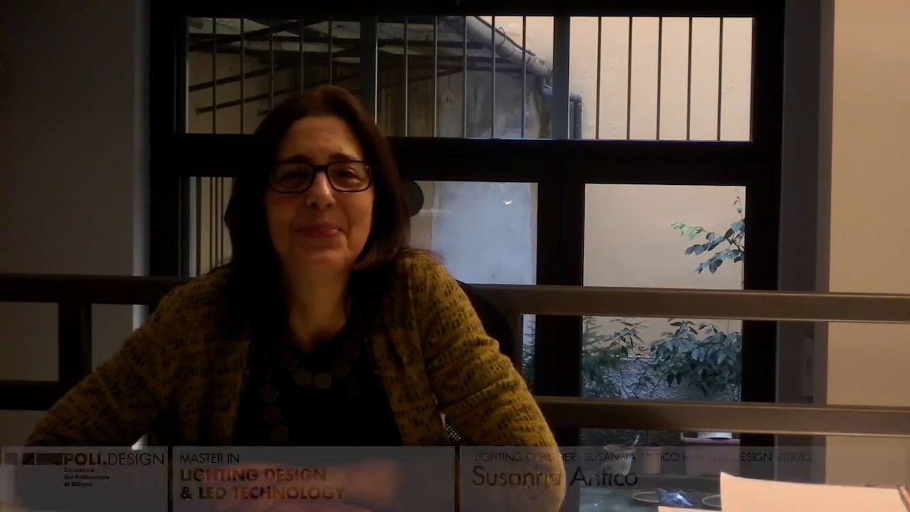[Lighting Design & Led Technology] Faculty Interview - Susanna Antico