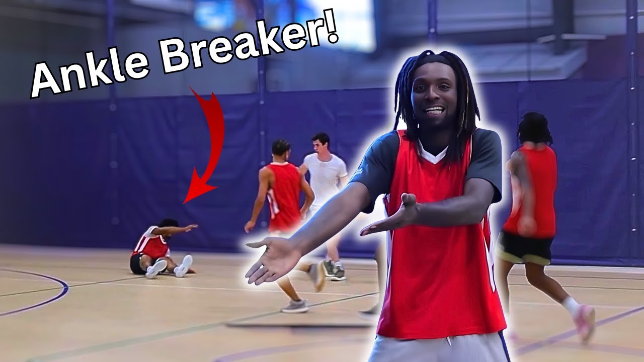 Things Got Heated in This Men's League Game!! (NASTY ANKLE BREAK)
