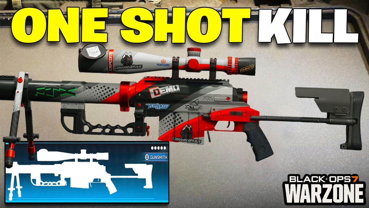 NEW #1 BEST SNIPER META LOADOUT in WARZONE SEASON 2! (Best FJX IMPERIUM Class Loadout for Warzone 3)