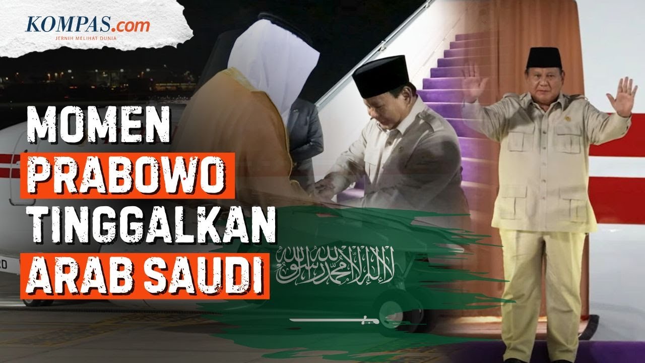 Detik-detik Prabowo Tinggalkan Arab Saudi, Seskab Teddy 
