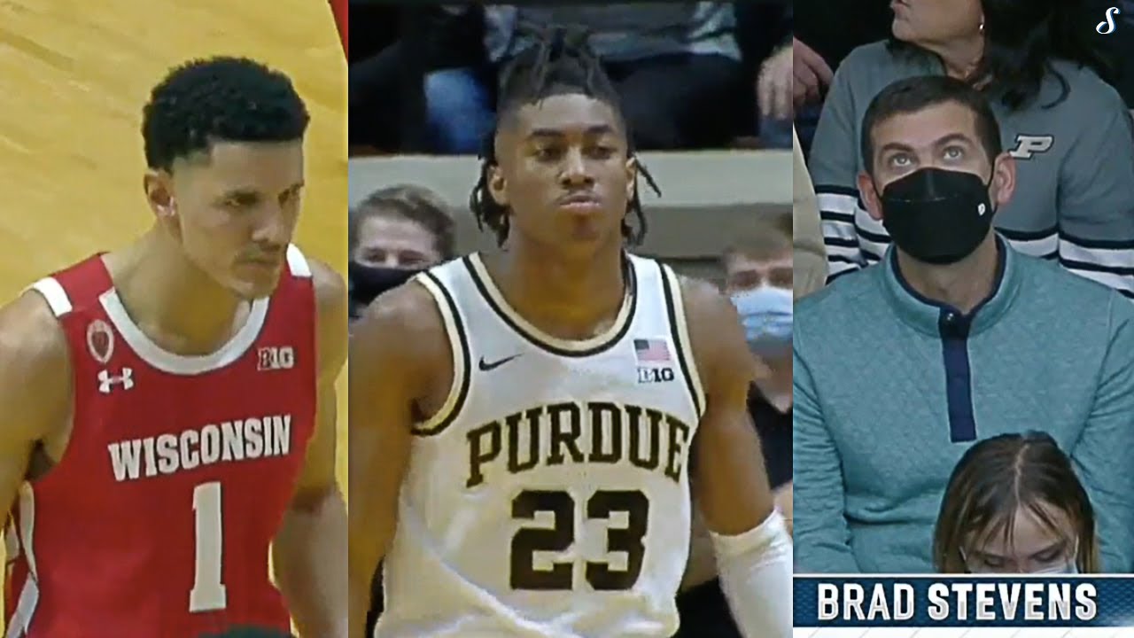 Johnny Davis Drops UNREAL Double-Double On Jaden Ivey & No.3 Purdue In Front Of NBA Scouts!
