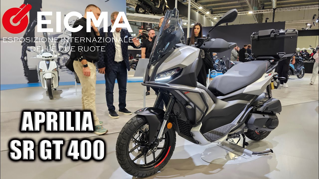 АПРИЛИЯ SR GT 400 - EICMA 2025