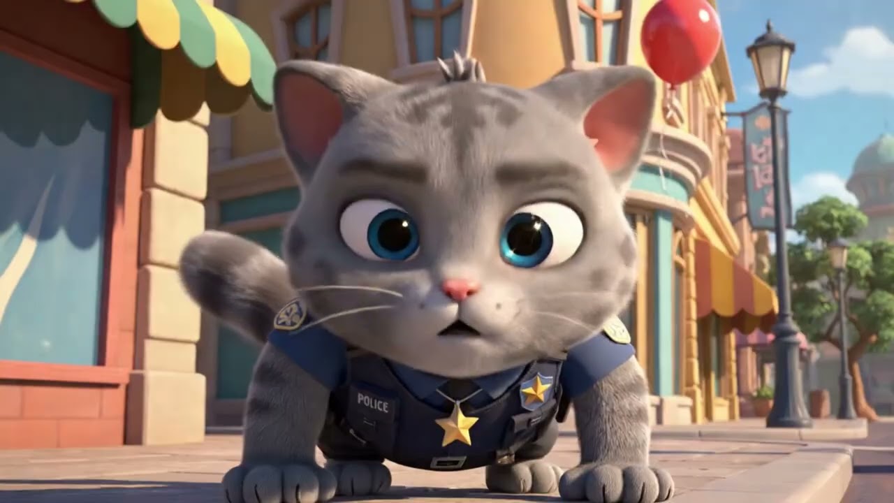 Funny Cat Police: Meet the Hero Who Protects Our Home!