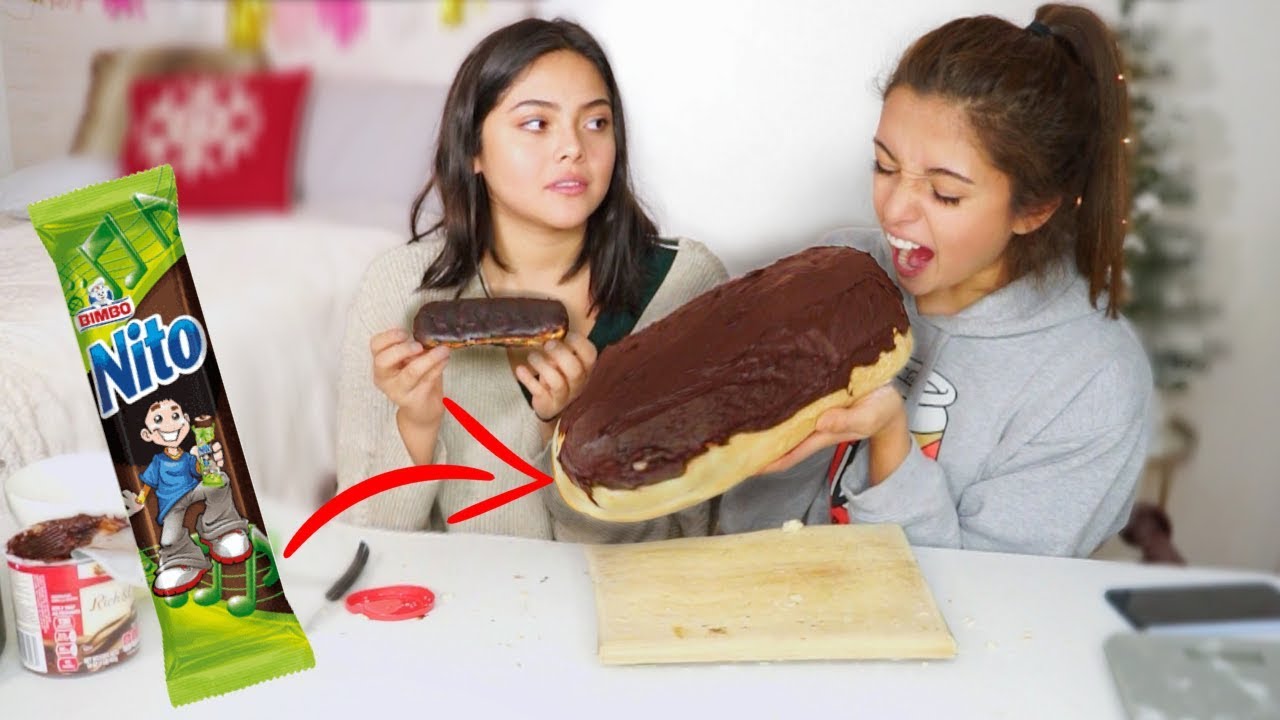 HICIMOS UN NEGRITO ENORME- TENGO HAMBRE//MAJO Y ANA