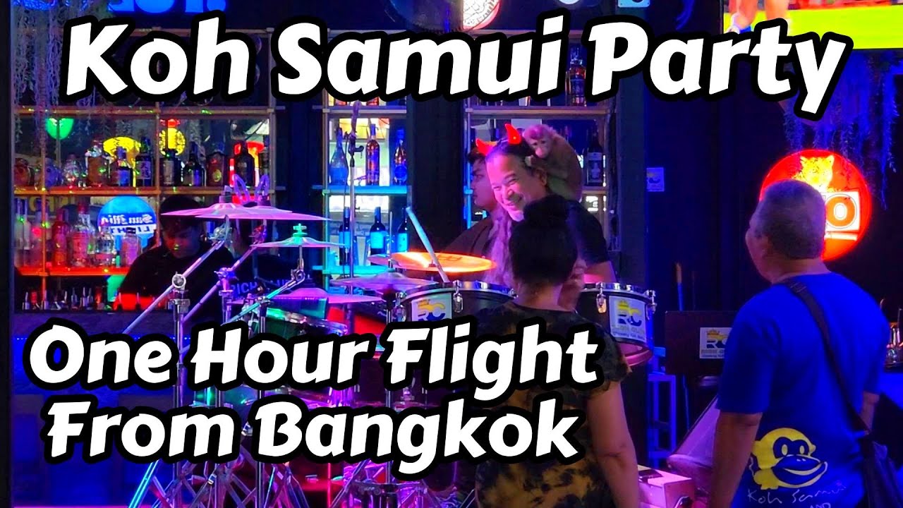 Koh Samui, Chaweng Beach. The Party Area