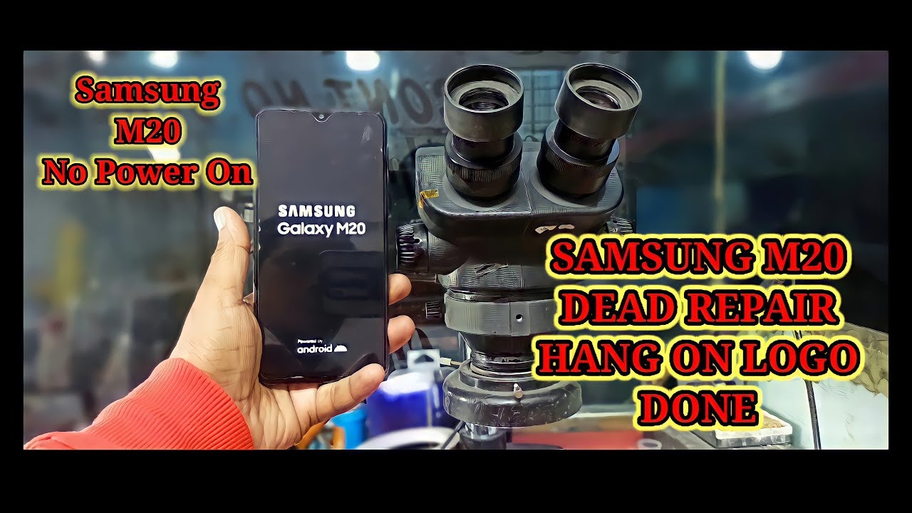 Samsung M20 Full Dead Repair / No Power On Problem Solved By The Mobile Doctor