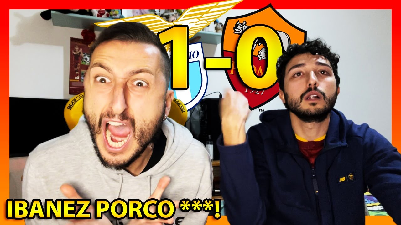 IBANEZ P0RC0 *** BASTAAA‼️ LAZIO-ROMA 1-0: hai R0VINAT0 l'ennesimo DERBY‼️