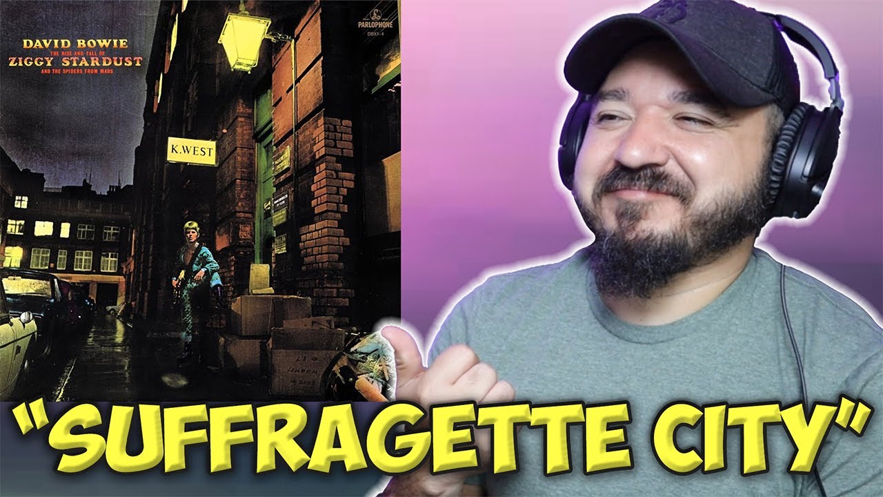 Впервые слышу реакцию Дэвида Боуи из Suffragette City!