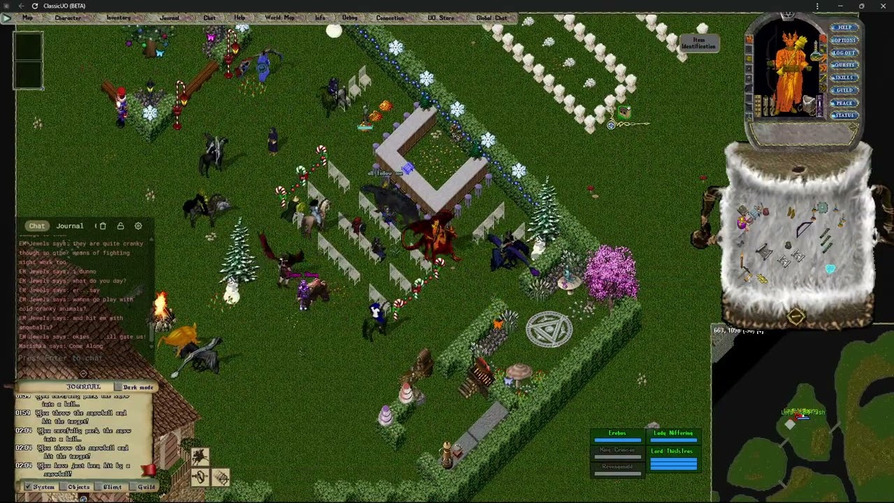 Ultima Online - (Chesapeake EM Event) Jan 28th 2026 - Snowball Fight Night