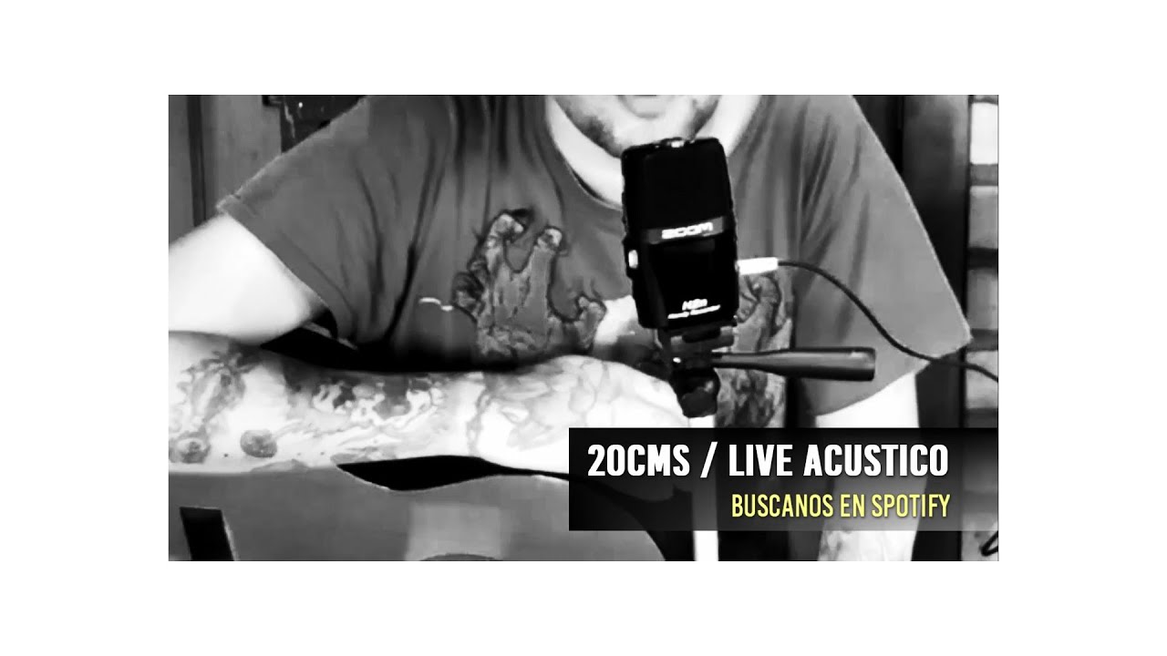 Live 20cms ac&uacute;stico
