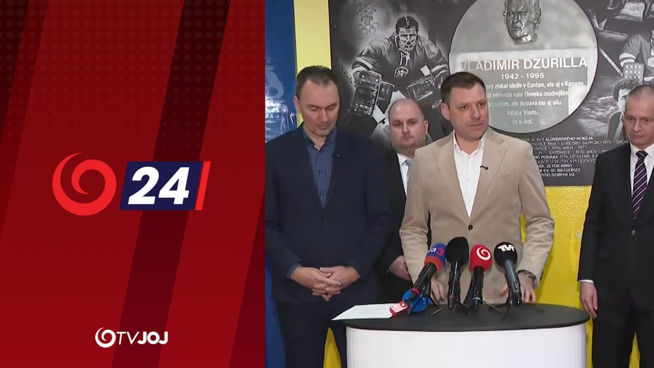 Tlačová beseda ministra Tarabu ku kompletnej obnove zimného štadióna (10.3.2026)