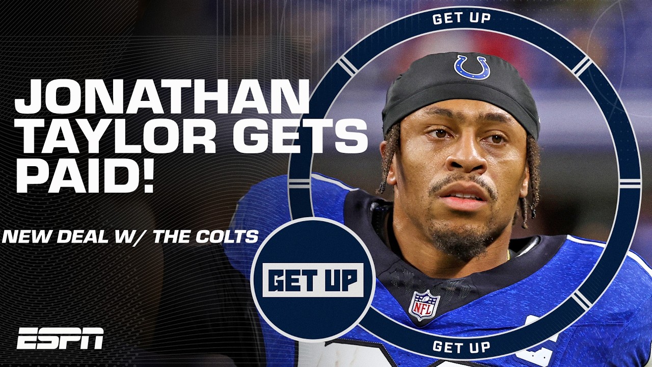 🚨BREAKING NEWS🚨 Jonathan Taylor and the Colts reach an AGREEMENT! 💰 | Get Up
