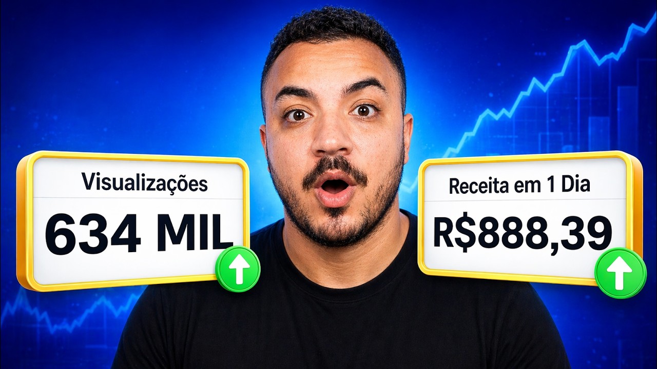 Como Faturei R$888,39 em Um Dia Com um Canal Dark (SEM MODELAR)