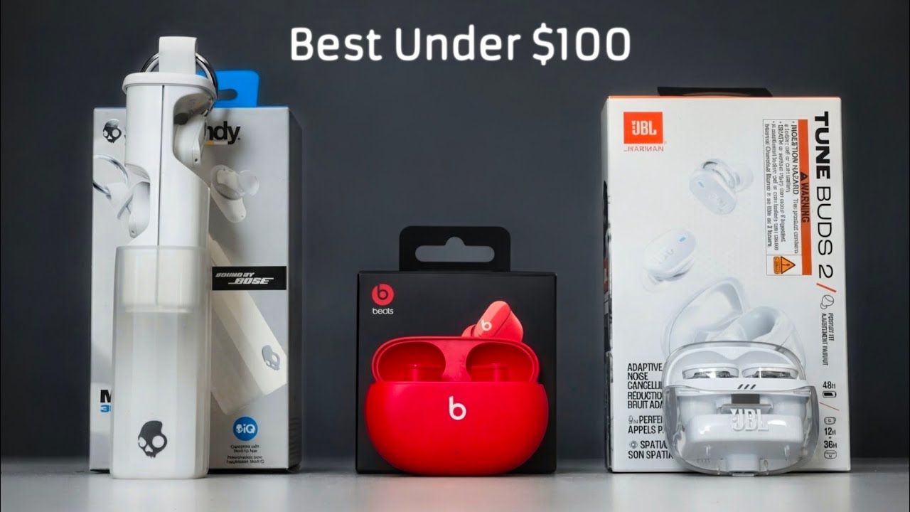 ЛУЧШИЕ наушники до 100 долларов?! Skullcandy Method 360 ANC против Beats Studio Buds против JBL T...