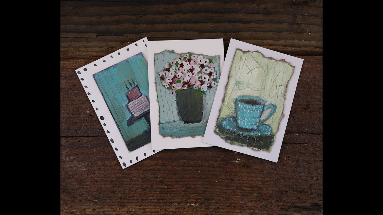 How to Remake Your Handmade Art Greeting Cards
