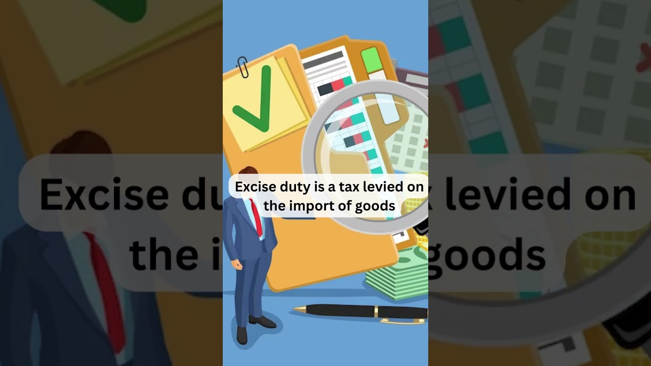 Excise duty is a tax levied on the.....of goods? (Quiz)-YouTube Shorts