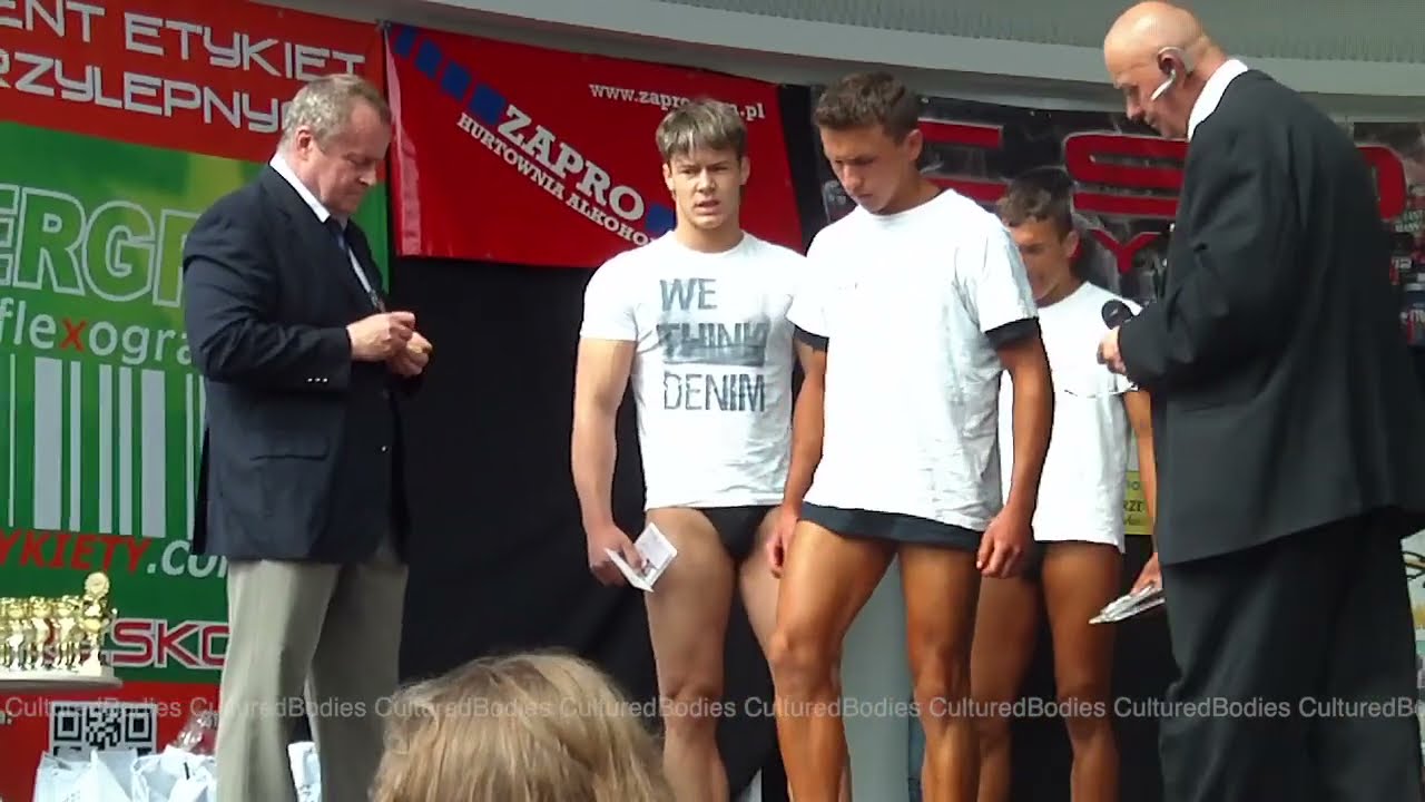 Junior Bodybuilders Weigh-In Sopot 2012