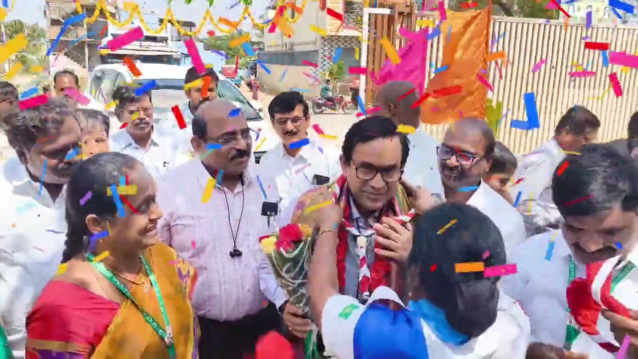 BS&G colour party Welcome to PM SHRI Central team