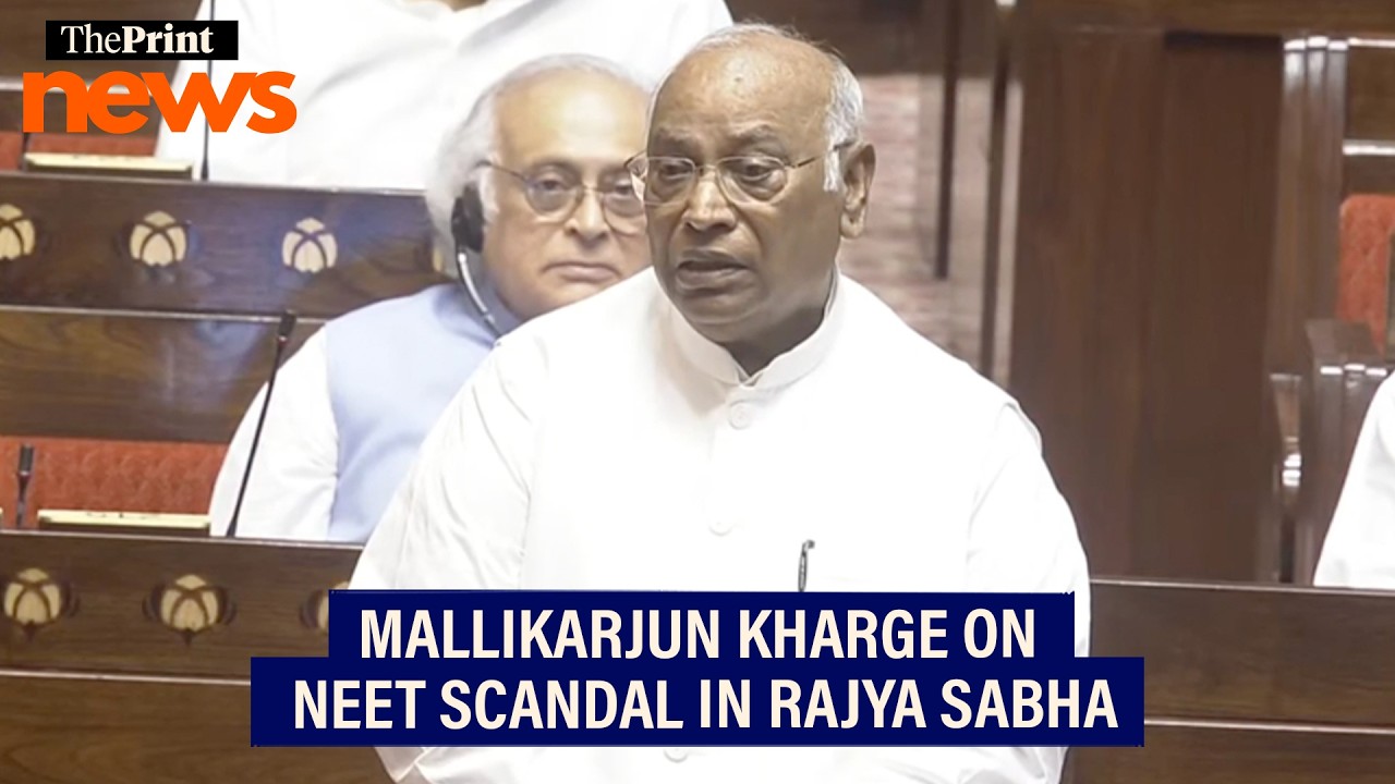 'The govt is trying to use force, suppress voices, & drive them away': Mallikarjun Kharge
