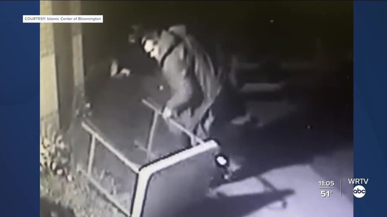 Bloomington Police Arrest Vandalism Suspect
