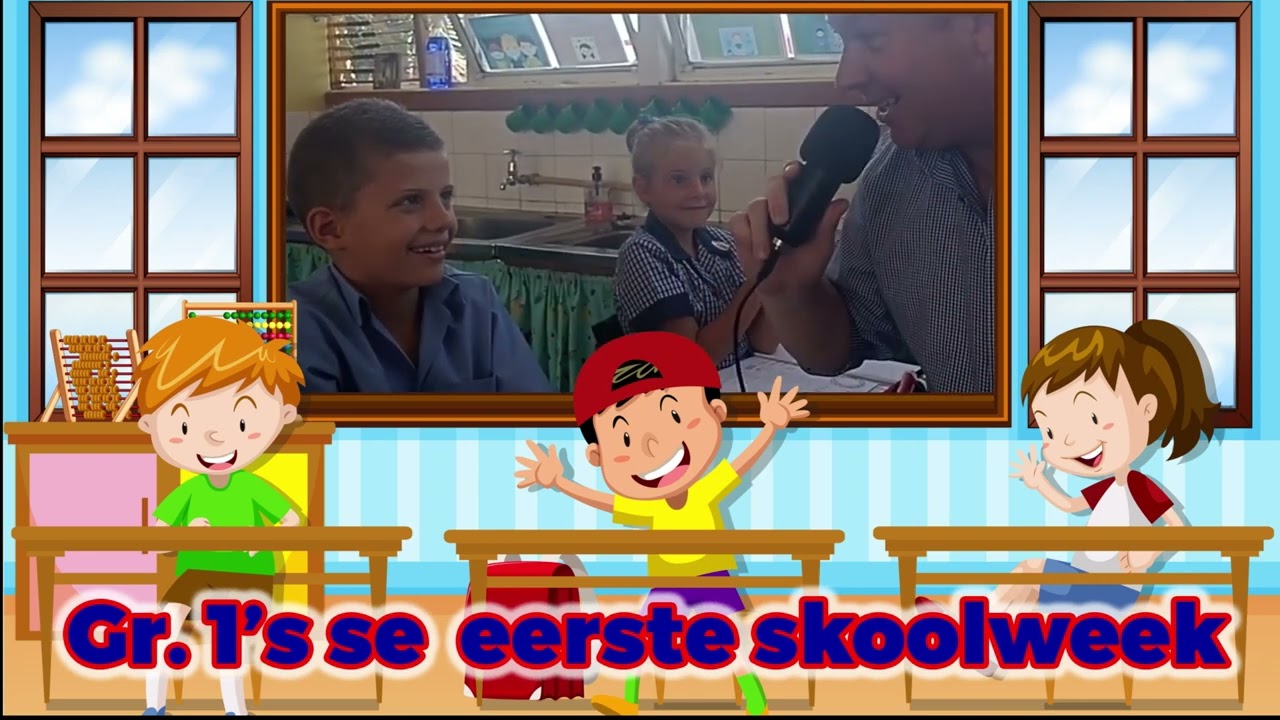 Gr. 1's se eerste week