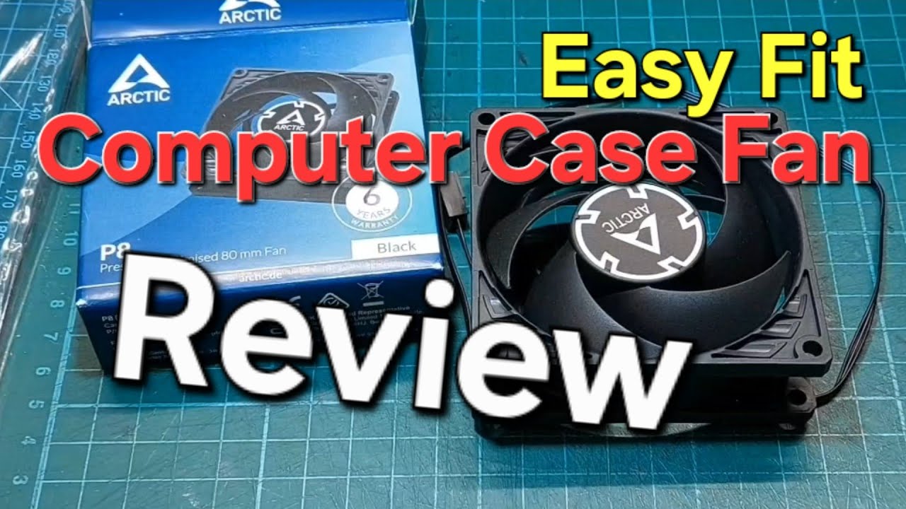 Easy Fit Computer Case Fan. Very Quiet and Efficient (Link in description) #computer