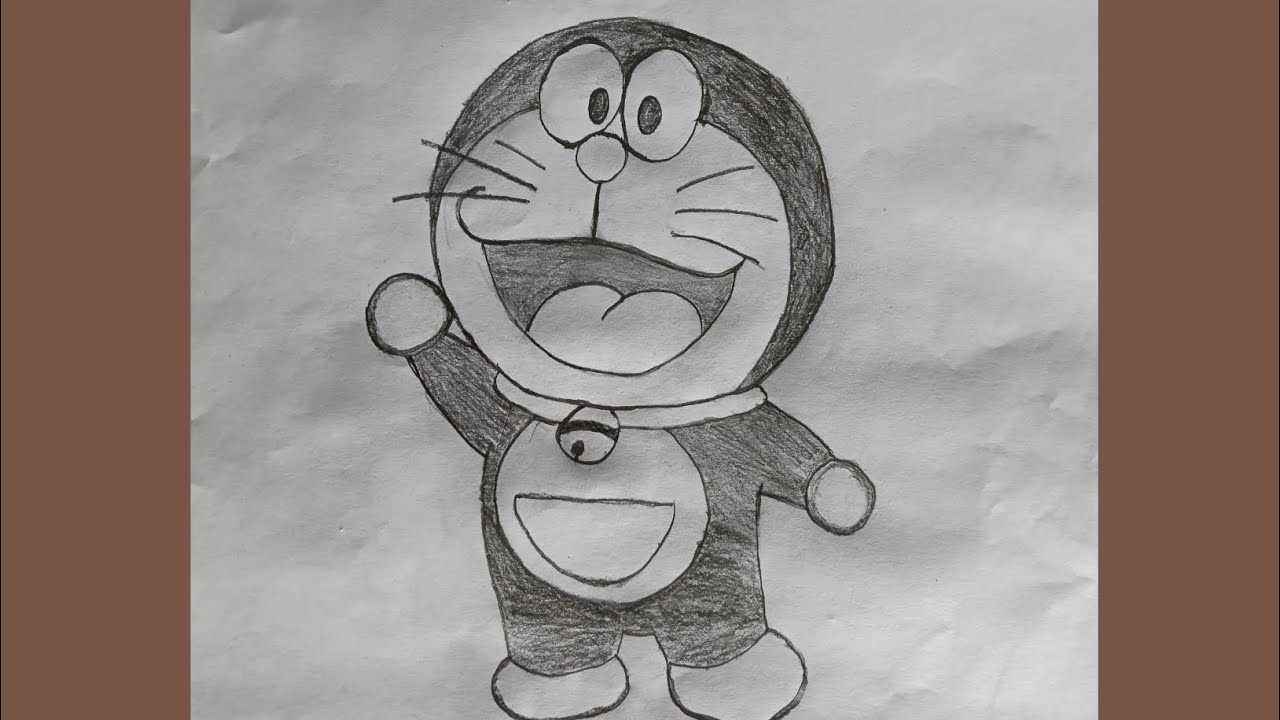 Doraemon easy drawing step by step 🙂
