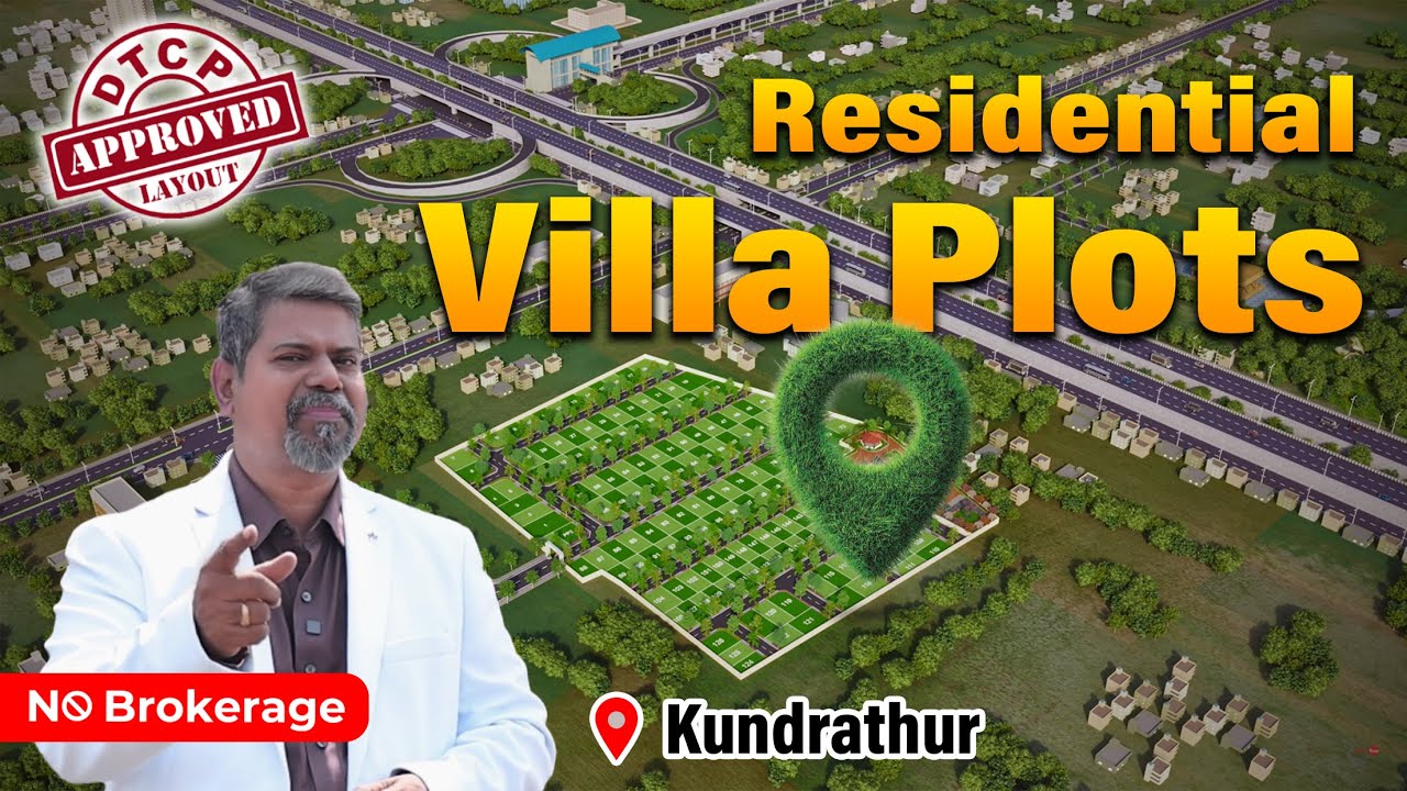 Villa Plots for Sale l Urban Tree Crystal Crown l Kundrathur, chennai