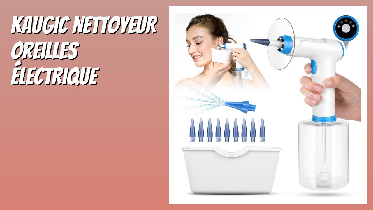 AVIS (2026) : KAUGIC Nettoyeur Oreilles Électrique. DÉTAILS