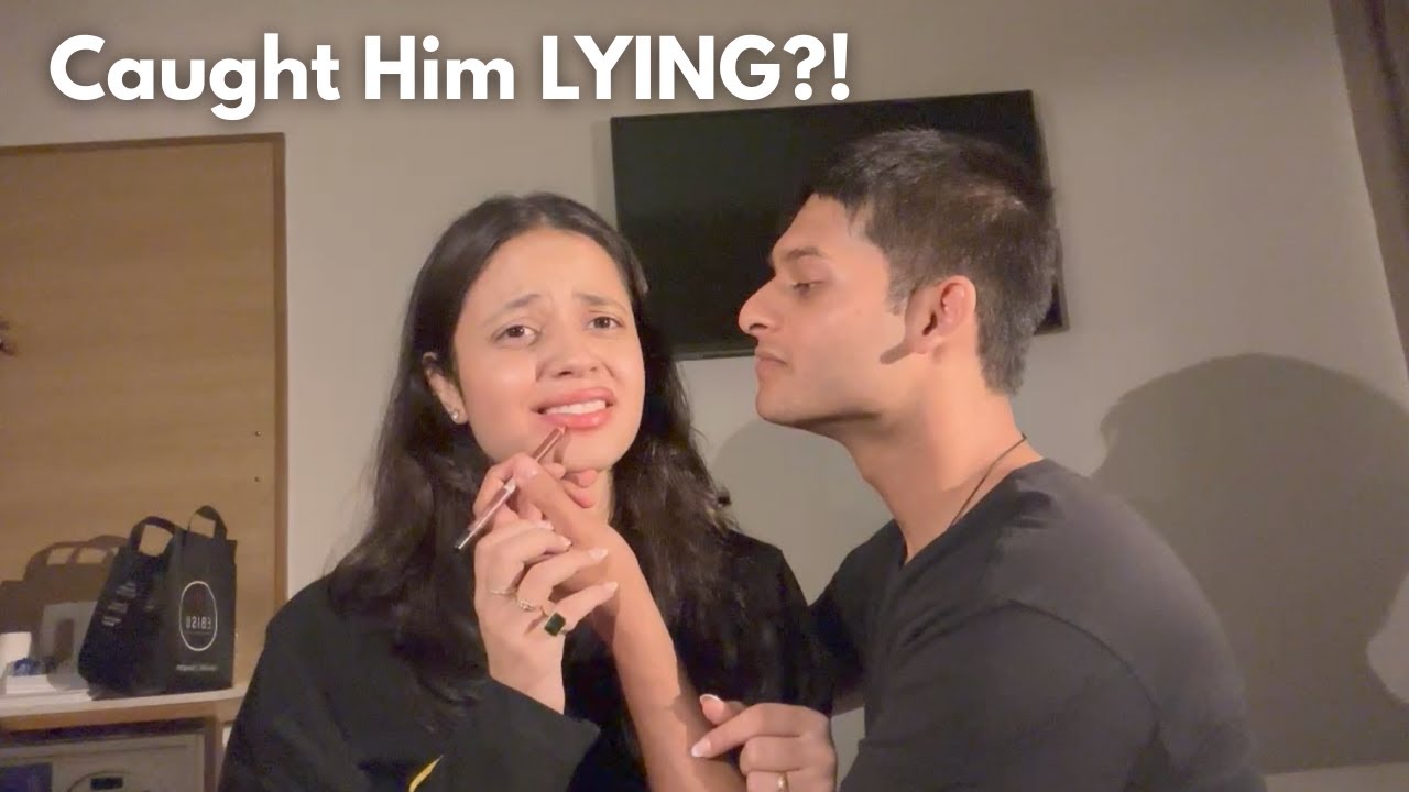 MY BF ANSWERS *JUICY* QUESTIONS WHILE DOING MY MAKEUP!!